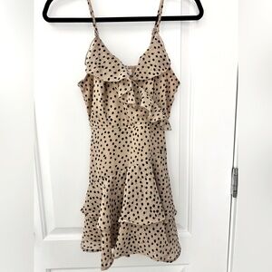 Polka Dot Ruffle Dress